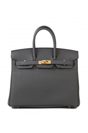 Birkin 25 Bag Black Togo